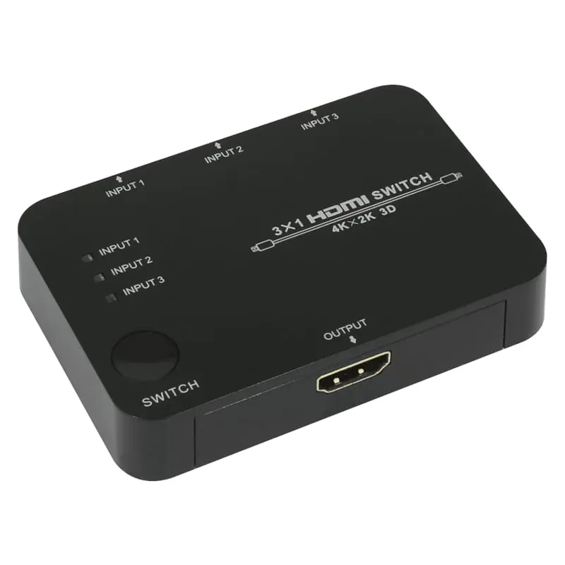 HDCVT SWITCH HDMI 2.0 3-1 (HDS-B31) – product image