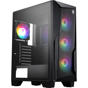 MSI MAG FORGE 130A Airflow ATX Gaming Chassis - Black (MAG FORGE 130A AIRFLOW) – product image