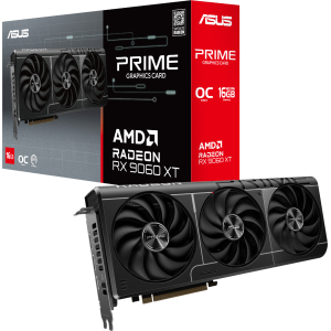 ASUS Prime Radeon RX 9060 XT OC 16GB GDDR6 Graphics Card (PRIME-RX9060XT-O16G) – product image