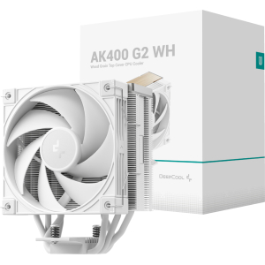DeepCool AK400 G2 120mm CPU Air Cooler – White (R-AK400G2-WHNNMN-GJD) – product image