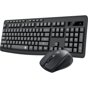 Redragon BS-7367-B Wireless Office Keyboard and Mouse Combo - Black (RD-BS-7367-B) – product image