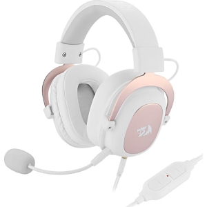 REDRAGON Over-Ear ZEUS 2 USB Gaming Headset - White (RD-H510W) – product image