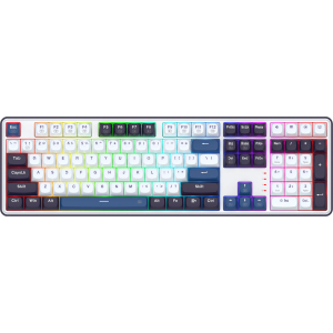 Redragon K689 WYVERN RGB Wired Mechanical Keyboard - White/Black (RD-K689WBB-RGB) – product image