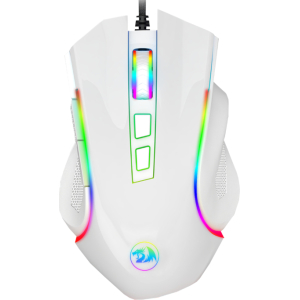 REDRAGON GRIFFIN 7200DPI Gaming Mouse - White (RD-M607W) – product image