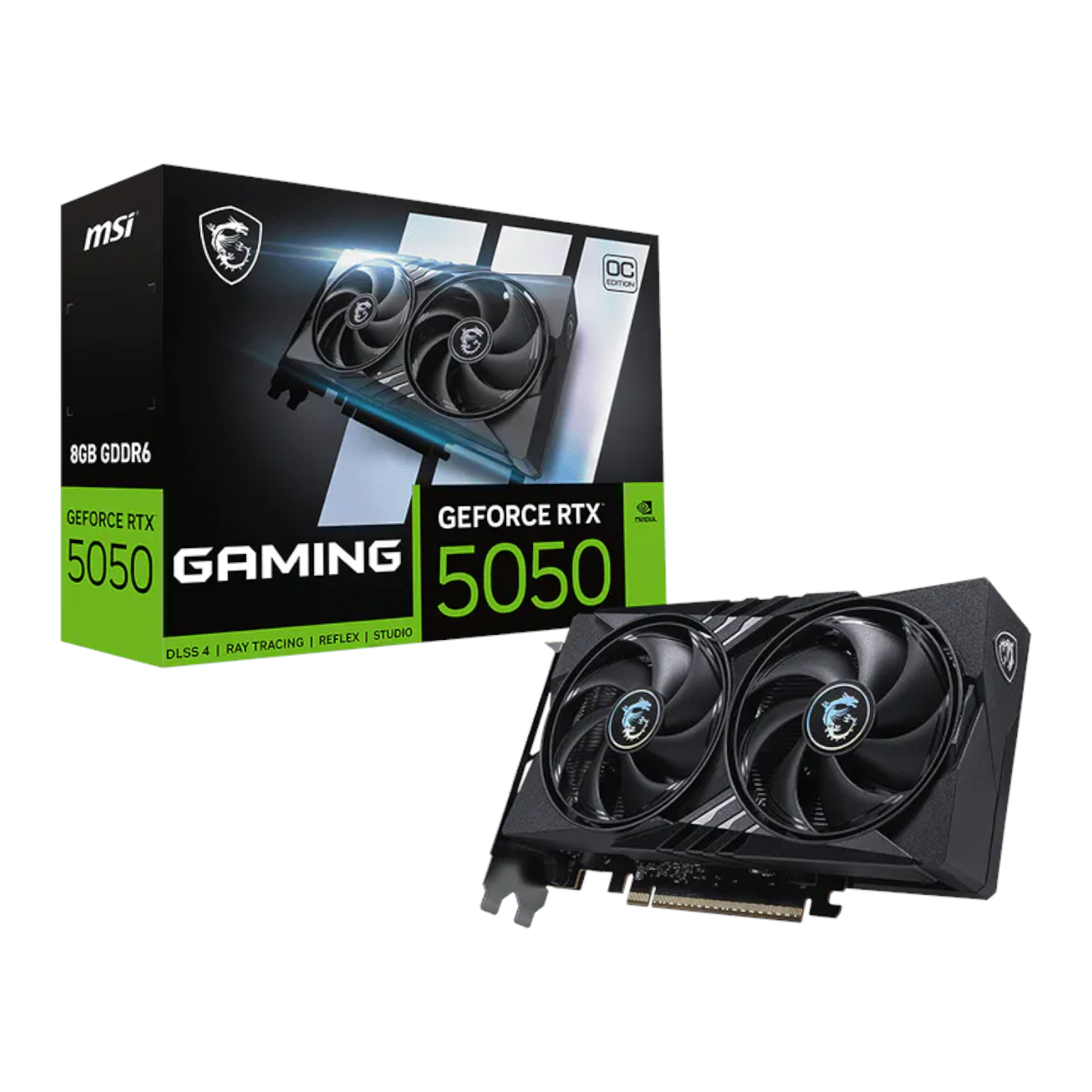 MSI GeForce RTX 5050 8G GAMING OC Graphics Card (RTX5050GAMINGOC8GB) – product image