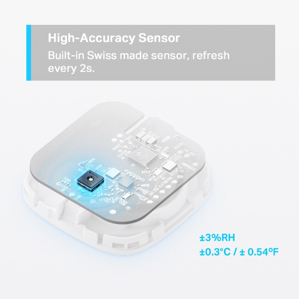 TP-LINK TAPO SMART TEMPERATURE AND HUMIDITY SENSOR | TAPO T310 - Image 3