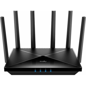 Cudy BE6500 Wi-Fi 7 Dual-Band Router with 2.5Gb WAN-Black (WR6500H) – product image