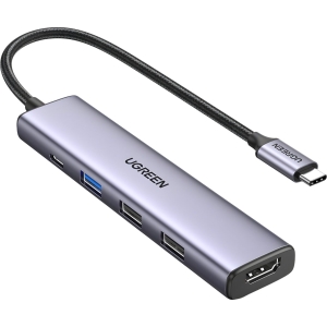 UGREEN Revodok 5-in-1 Type-C Hub | 4K HDMI | Type-C | USB3.0 | USB2.0 (CM478-15495) – product image