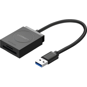 UGREEN USB 3.0 Dual Slot Card Reader for SD/TF Cards – 5Gbps Data Transfer (CR127-20250) – product image