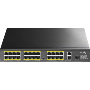 Cudy 24-Port Unmanaged POE Switch - Rack Mount (FS1026PS1) – product image