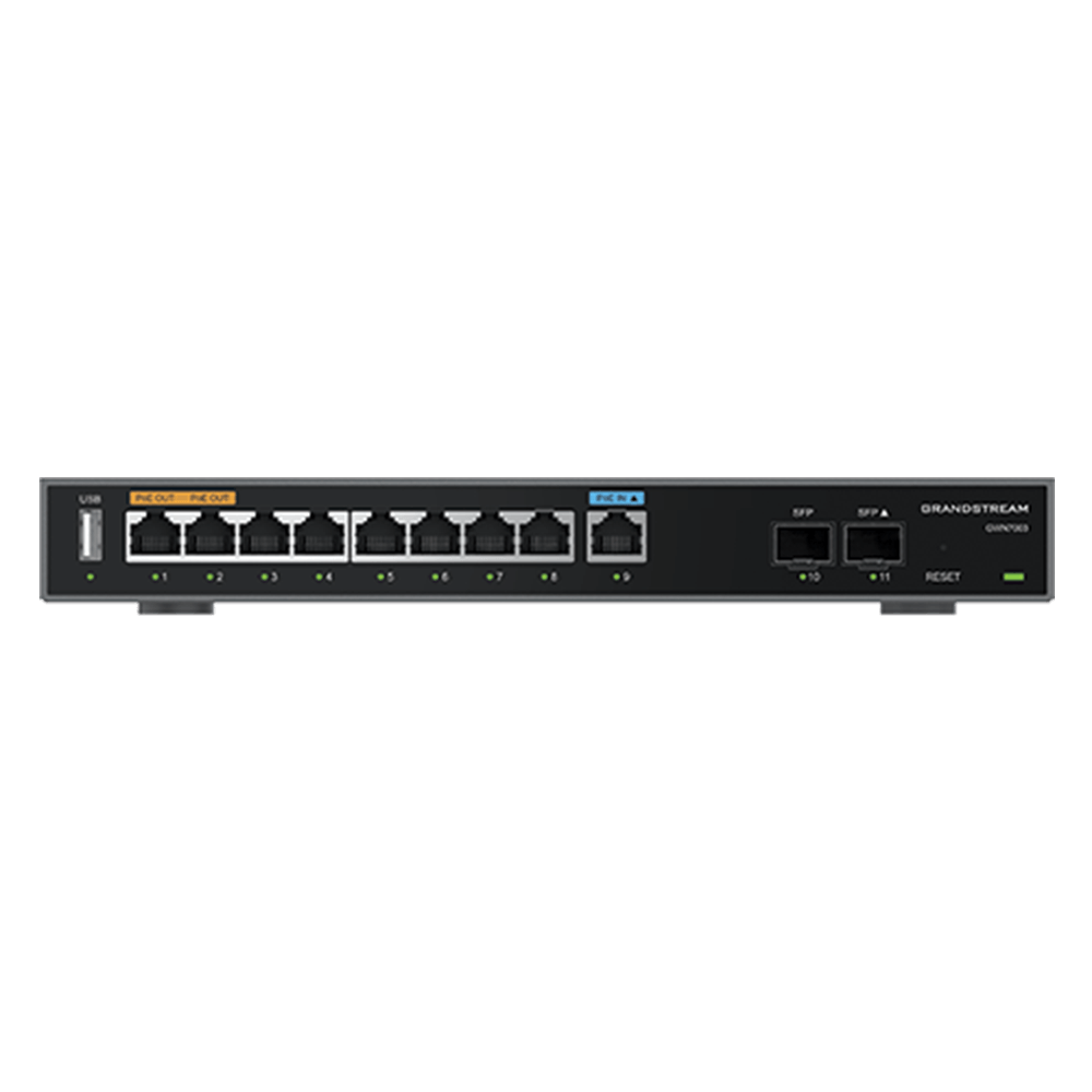 GRANDSTREAM FIREWALL VPN ROUTER 9 GBE LAN/WAN, 2X SFP | GWN7003 - Image 3