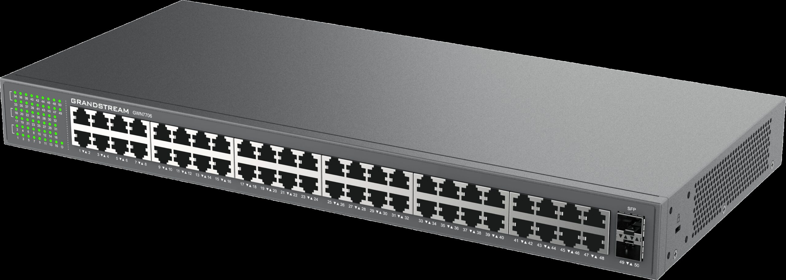 GRANDSTREAM ENTERPRISE 48 PORT UNMANAGED GBE SWITCH | GWN7706 - Image 2