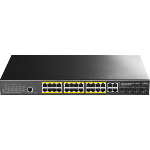 Cudy 24 Port Layer 2 Managed Gigabit PoE Switch (GS2028PS4) – product image