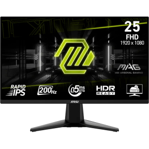 MSI MAG 255F E20 25" FHD 200Hz Rapid IPS Gaming Monitor (MAG 255F E20) – product image