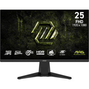 MSI MAG 255F X24 25″ FHD 240Hz IPS Gaming Monitor (MAG 255F X24) – product image