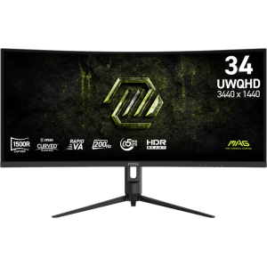 MSI MAG 342CQRF E20 34" UWQHD 200Hz VA Curved Gaming Monitor (MAG 342CQRF E20) – product image
