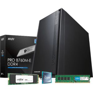 PCBuilder Intel i7-12700 HOME MASTER Windows 11 Desktop PC (PCB_HOME_I716G) – product image