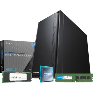 PCBuilder Intel i5-12400 OFFICE MASTER Core Windows 11 Pro Desktop PC (PCB_OFFICE_I516G-V3) – product image