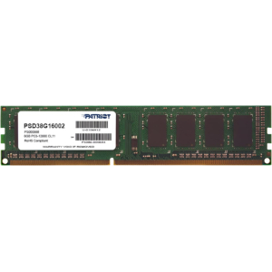 Patriot Signature Line 8GB 1600MHz DDR3 Single Rank Desktop Memory (PSD38G16002) – product image