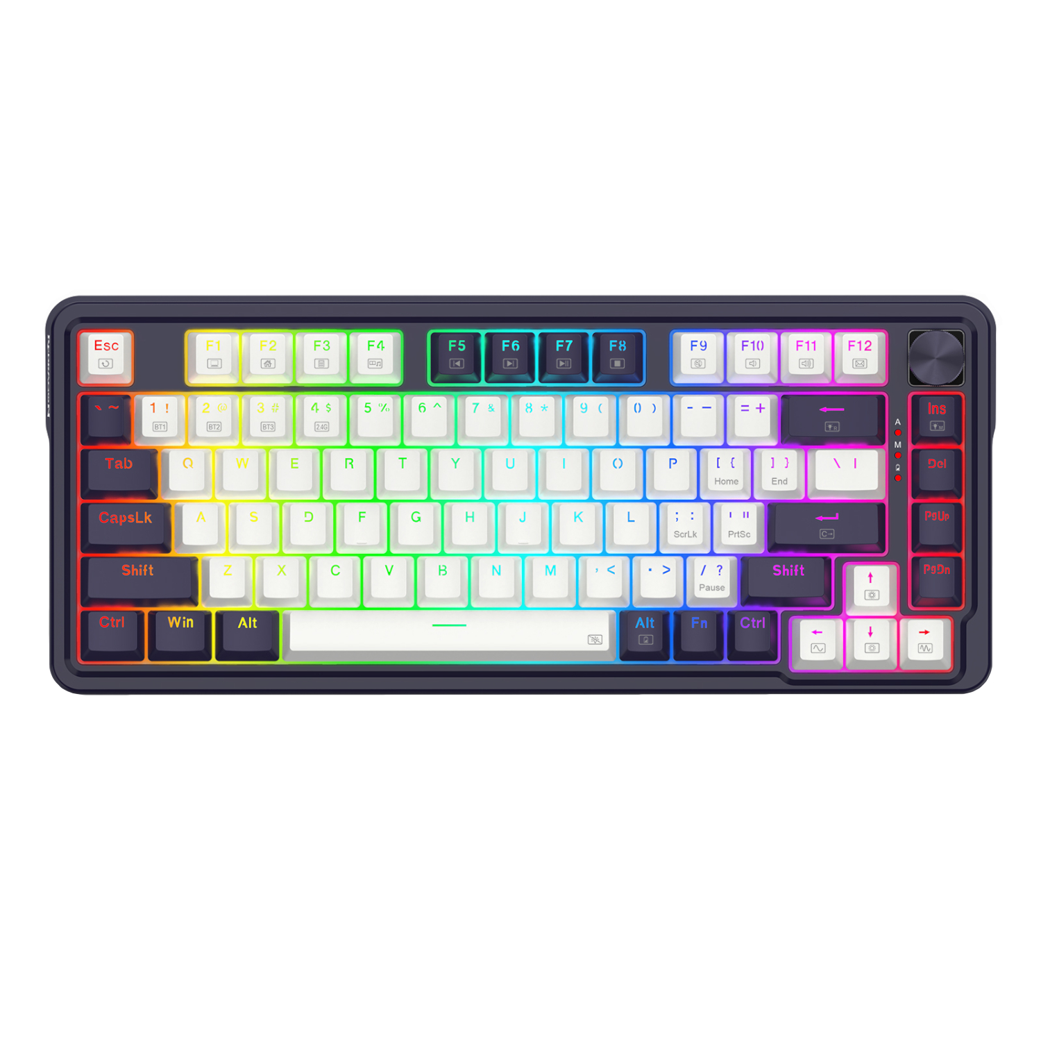 Redragon UCAL K673 PRO Mechanical Wireless Gaming Keyboard - Black (RD-K673WB-RGB-PRO) – product image