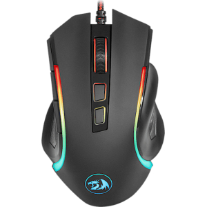 REDRAGON GRIFFIN 7200DPI Gaming Mouse - Black (RD-M607) – product image