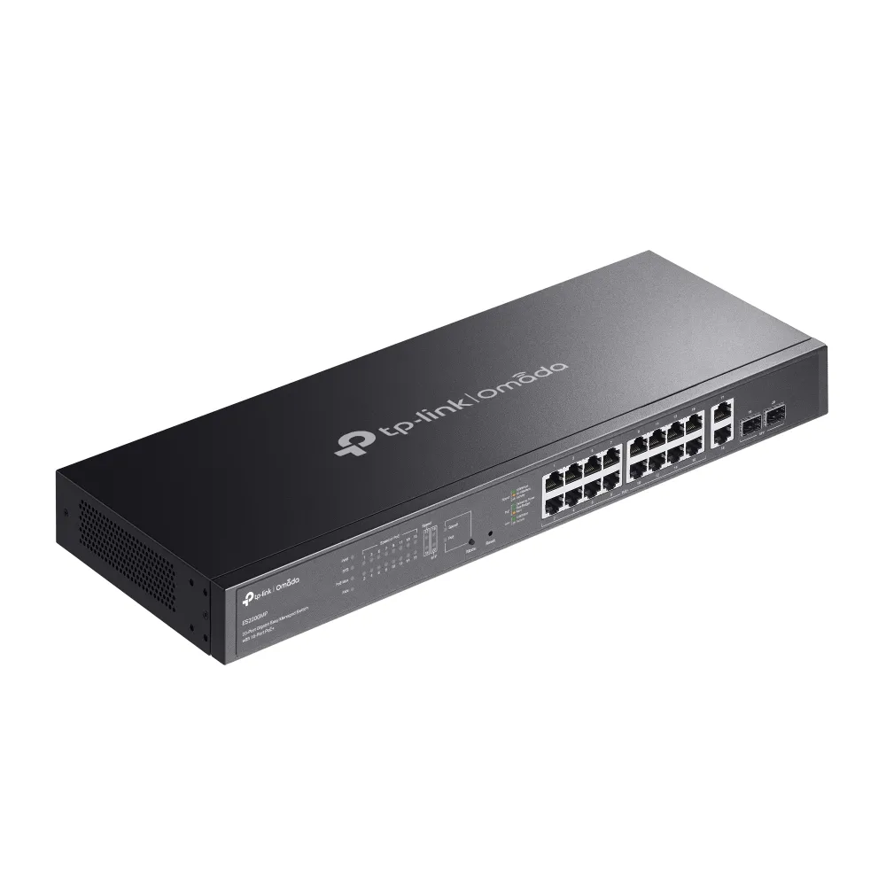 TP-LINK OMADA 20-PORT GIGABIT EASY MANAGED SWITCH WITH 16-PORT POE+ - Image 5