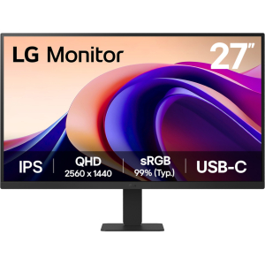 LG UltraFine 27" QHD IPS Monitor 100Hz with USB-C (27U631A-B.AFBQ) – product image