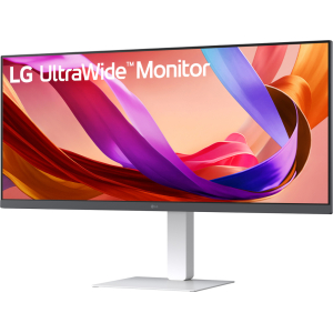 LG UltraWide 34" FHD IPS White Monitor 100Hz USB-C incl Speaker (34U530A-W.AFB) – product image
