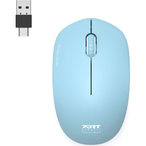 Port Connect MOUSE COLLECTION II WIRELESS Azur (900544) – product image