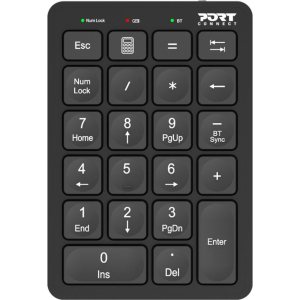Port Connect Bluetooth Rechargeable Keypad (900802) – product image
