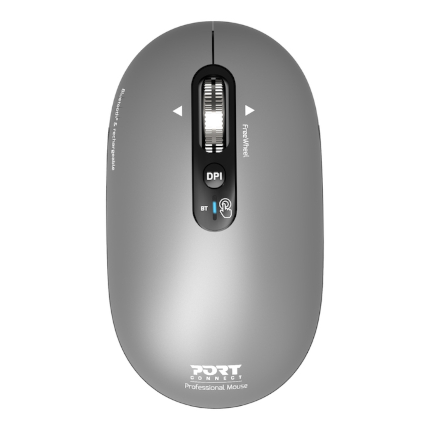 Port Connect PURE Bluetooth Rechargeable Mouse (910009) – product image