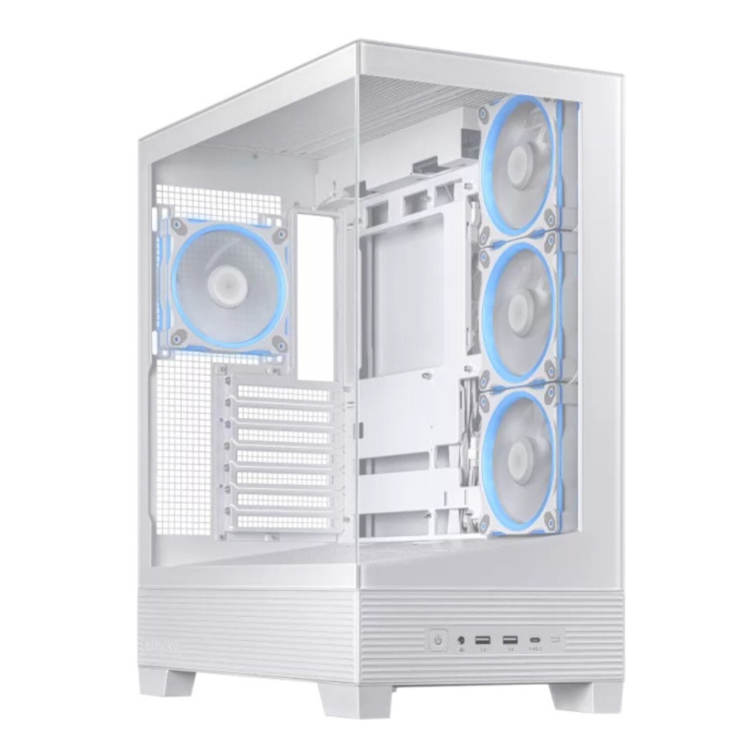Asus A31 PLUS Mid Tower ATX Chassis - White (A31PLUS-WH) – product image