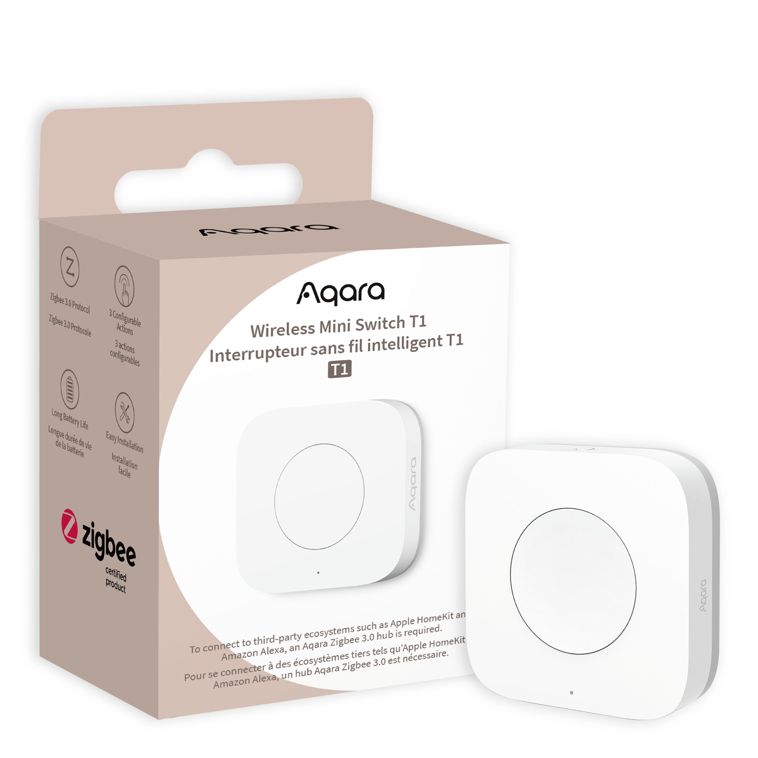 AQARA T1 WIRELESS MINI SWITCH | WB-R02D - Image 4