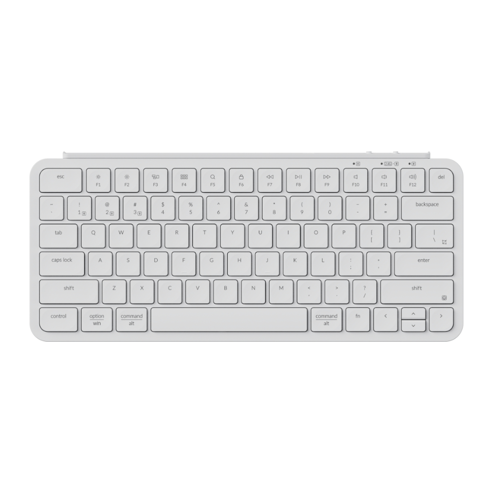 Keychron B1 Pro Ultra-Slim 75% Wireless Keyboard - Ivory White (B1P-K8) – product image