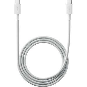 Xiaomi 6A Braided USB Type-C to USB Type-C Cable (1m) - White (BHR087KGL) – product image