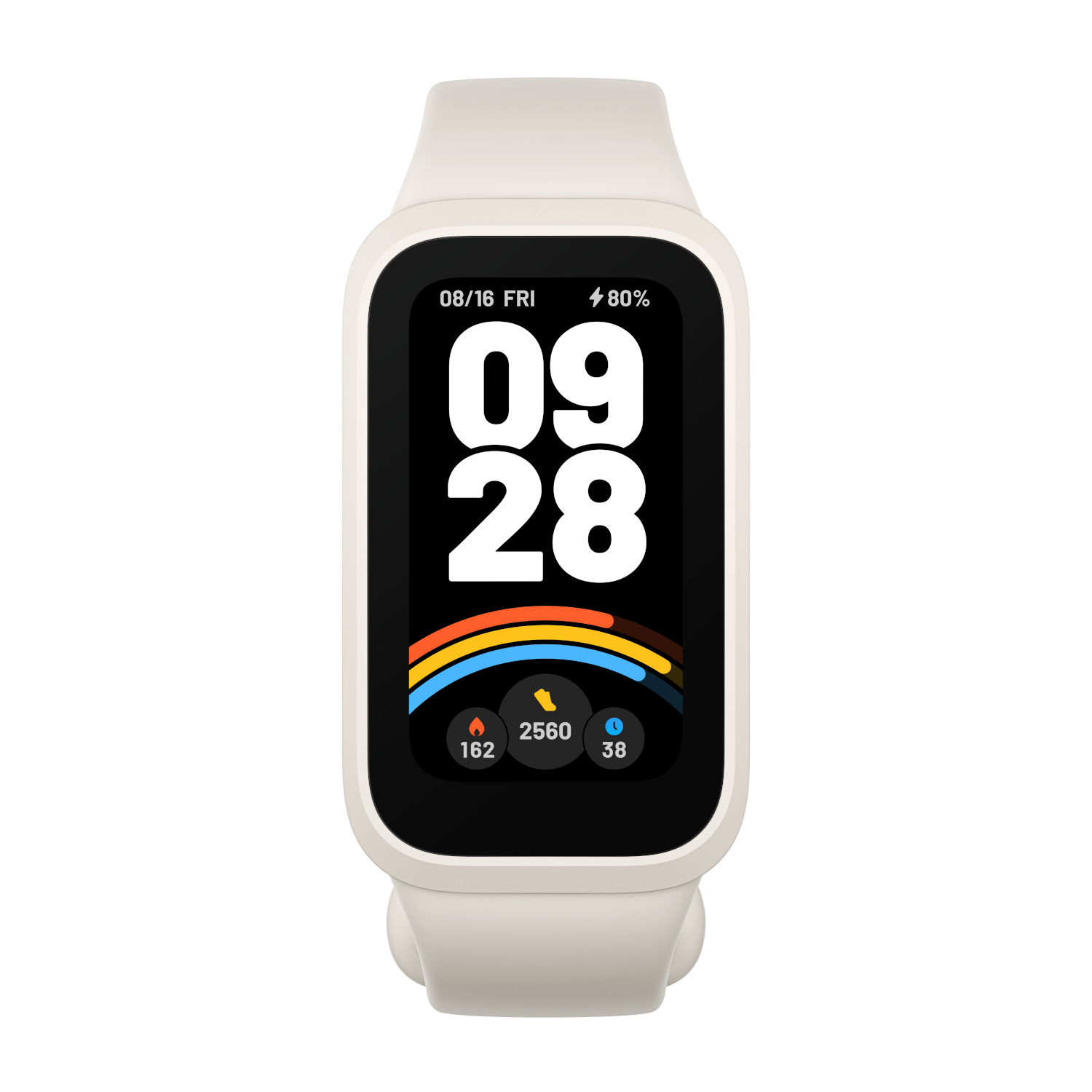 Xiaomi Smart Band 9 Active - Beige White (BHR9441GL) – product image