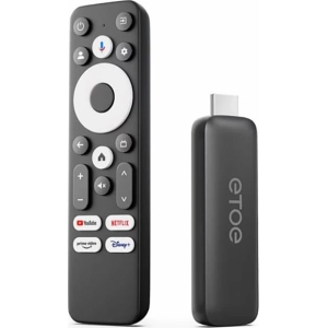 T2GTV | ETOE T2 Certified 4K UHD Google Android Smart TV Stick - product image