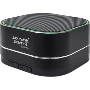 164993 | Manhattan Sound Science Metallic LED Bluetooth Speaker - product image