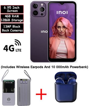 INN13S4128GBDP | INOI Note 13s 128GB Storage & 4GB Ram Android Smart Phone - product image