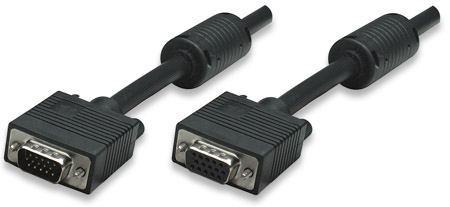 373685 | Manhattan Black SVGA 7.5m Extension Cable - product image