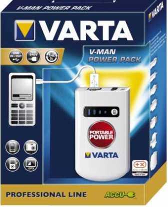 4008496661923 | Varta V Man USB Portable Power Pack Set - product image
