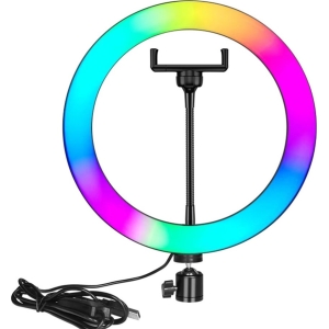 NTNRL66 | Nesty 12 Inch  Multipurpose USB Powered Selfie RGB LED Ring - product image