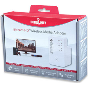 525282 | Intellinet Wireless 300N iStream HD Media Adapter - product image
