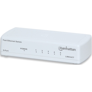 560672 | Manhattan 5 Port Fast Ethernet Switch - product image