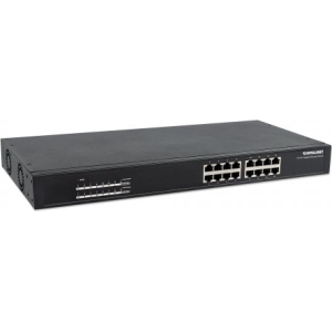 560993 | Intellinet 16-Port Gigabit PoE+ Switch - product image