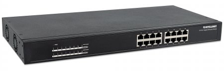560993 | Intellinet 16-Port Gigabit PoE+ Switch - product image