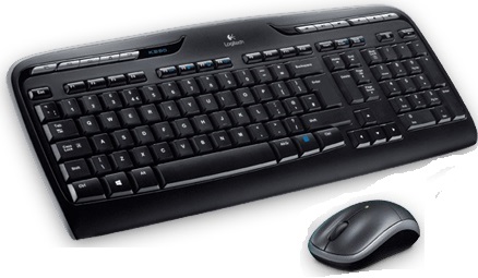 920-003989 | Logitech Black MK330 Cordless Keyboard & Mouse Combo - product image