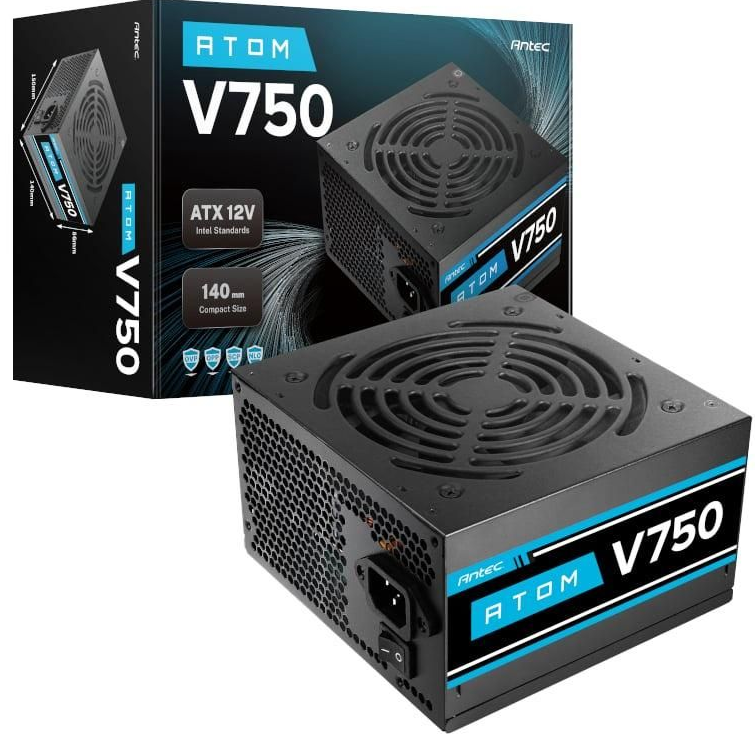 ATOMV750 | Antec Atom V750 750W Non-Modular ATX Power Supply - product image