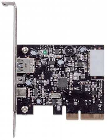 151757 | Manhattan PCI Express card 2x external ports - product image