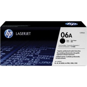 C3906A | HP 06A C3906A Black LaserJet Black Toner Cartridge - product image